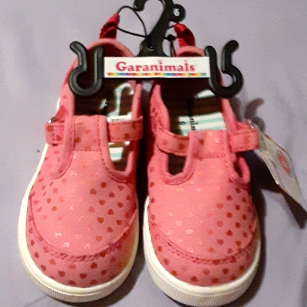 Girls t-strap sneakers